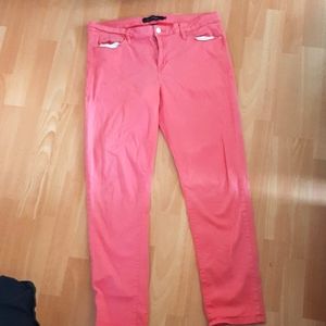 Pink jeans